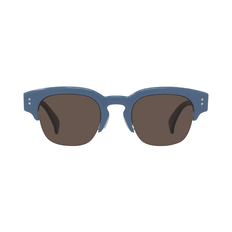 Kenzo Round Sunglasses — Blue
