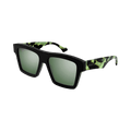 Gucci Square Sunglasses — Black