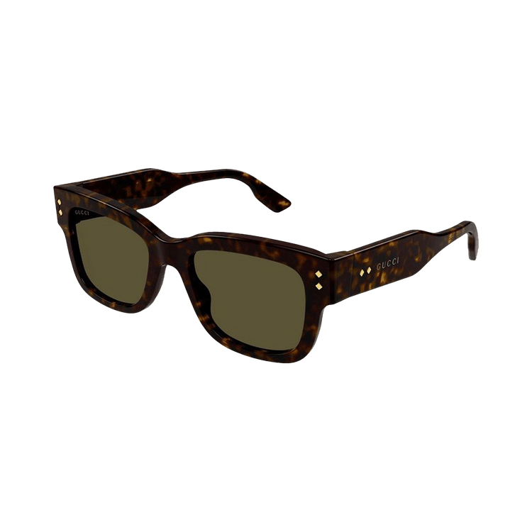 Gucci Square Sunglasses — Brown