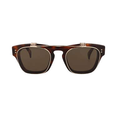 Kenzo Square Sunglasses — Brown