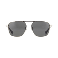 Gucci Aviator Sunglasses — Silver