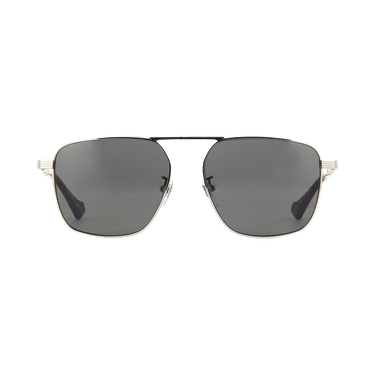Gucci Aviator Sunglasses — Silver