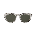 Saint Laurent Round Sunglasses — Silver