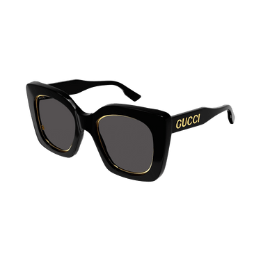 Gucci Square Sunglasses — Black
