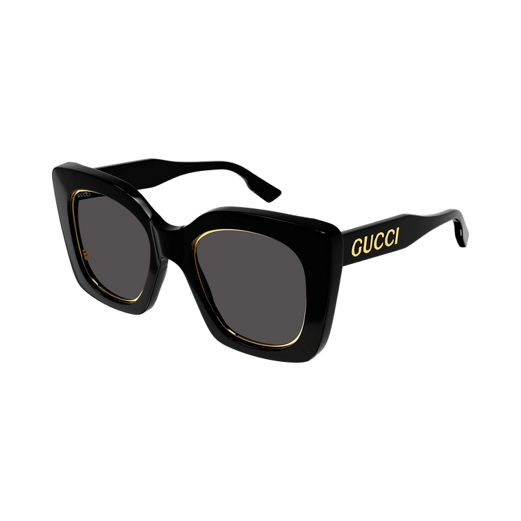 Gucci Square Sunglasses — Black