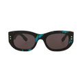 Gucci Square Sunglasses — Brown