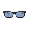 Saint Laurent Square Sunglasses — Black