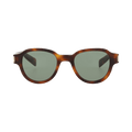 Saint Laurent Round Sunglasses — Brown