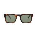 Saint Laurent Square Sunglasses — Brown