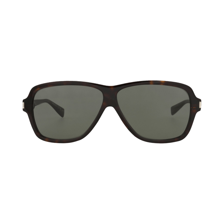 Saint Laurent Aviator Sunglasses — Brown
