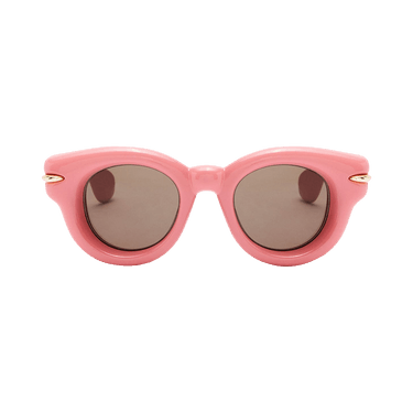 Loewe Round Injection Sunglasses — Pink