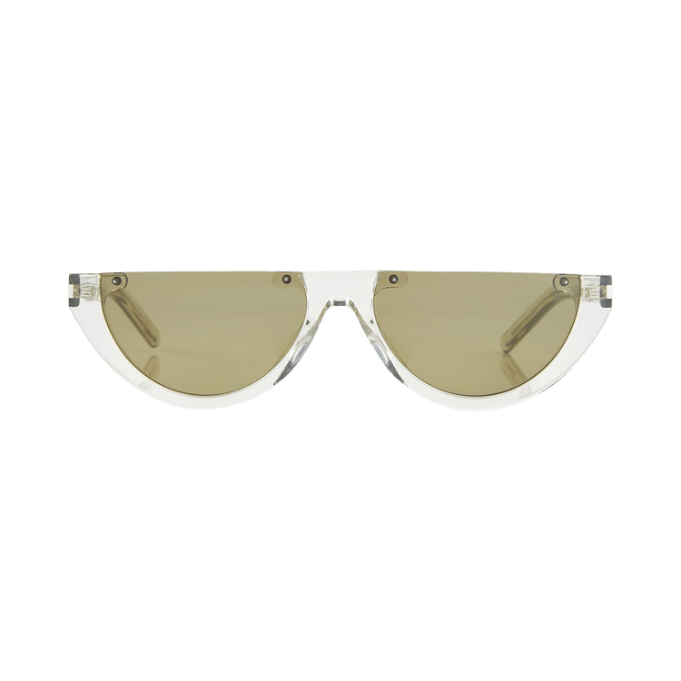 Saint Laurent Cat Eye Sunglasses — Green