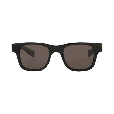 Saint Laurent Square Sunglasses — Black