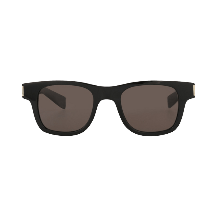 Saint Laurent Square Sunglasses — Black