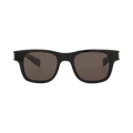 Saint Laurent Square Sunglasses — Black