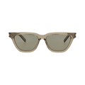 Saint Laurent Cat Eye Sunglasses — Brown