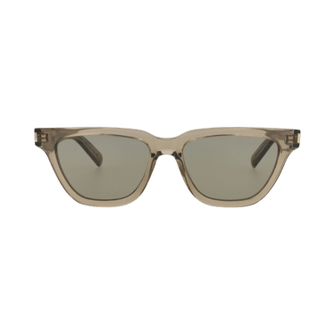 Saint Laurent Cat Eye Sunglasses — Brown