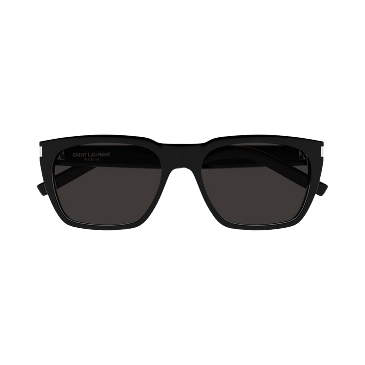 Saint Laurent Square Sunglasses — Black