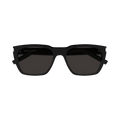 Saint Laurent Square Sunglasses — Black