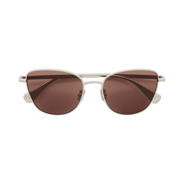 Kenzo Cat Eye Sunglasses — Silver
