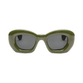Loewe Cat Eye Injection Sunglasses — Green