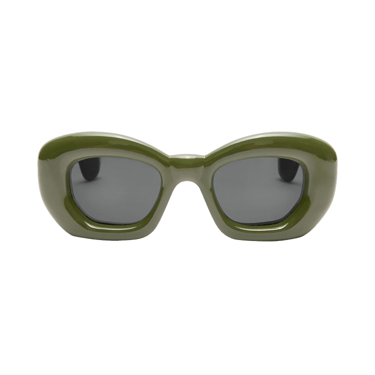 Loewe Cat Eye Injection Sunglasses — Green