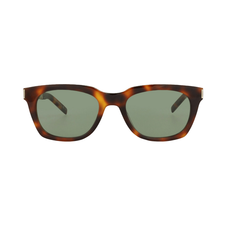 Saint Laurent Square Sunglasses — Brown