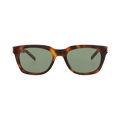 Saint Laurent Square Sunglasses — Brown