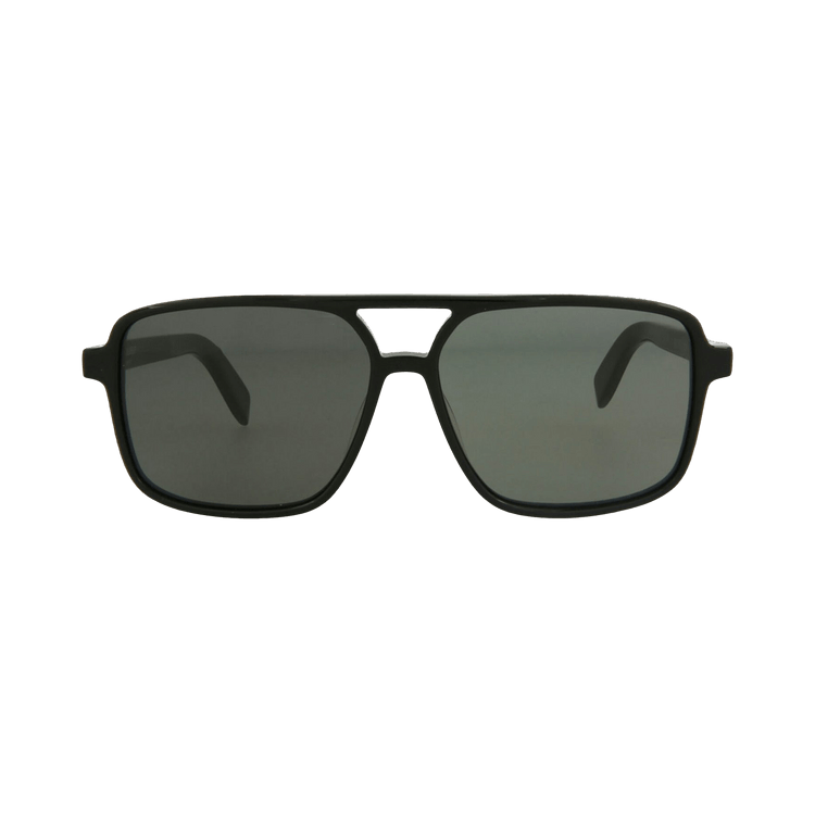 Saint Laurent Aviator Style Sunglasses — Black