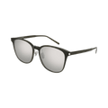 Saint Laurent Square Sunglasses — Grey
