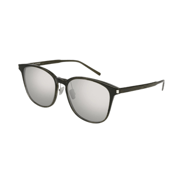 Saint Laurent Square Sunglasses — Grey