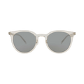 Saint Laurent Round Sunglasses — Tan