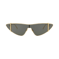 Saint Laurent Cat Eye Sunglasses — Gold