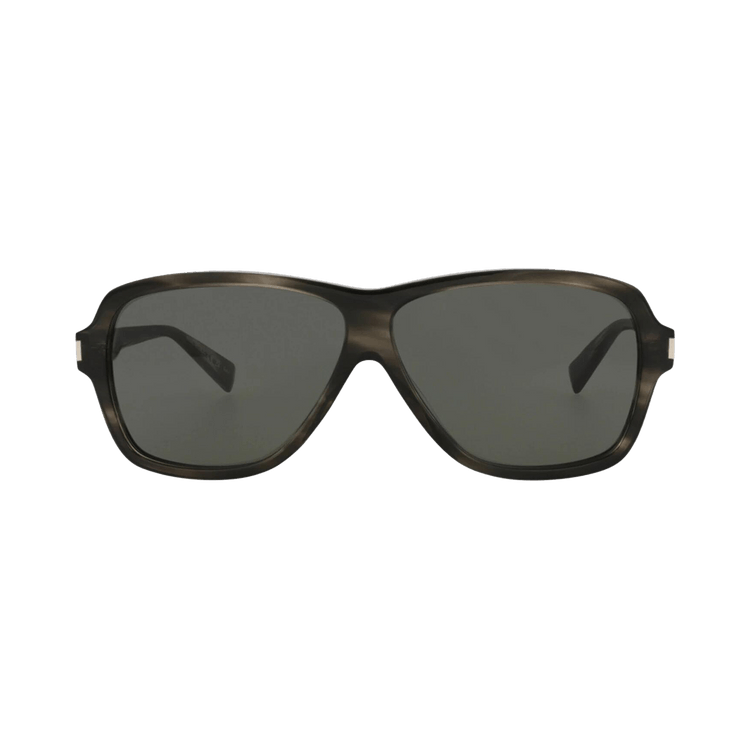 Saint Laurent Aviator Sunglasses — Brown