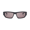 Balenciaga Rectangular Sunglasses — Black