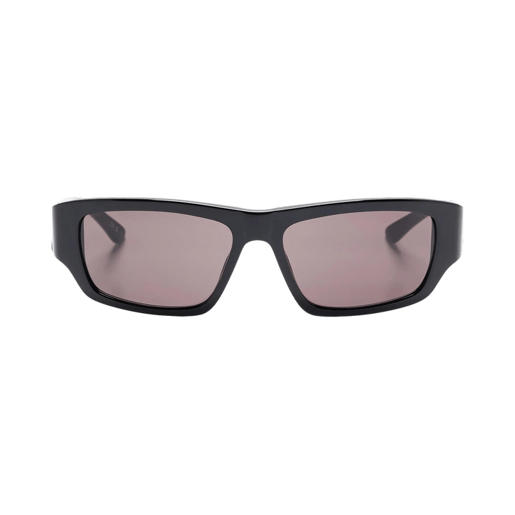 Balenciaga Rectangular Sunglasses — Black