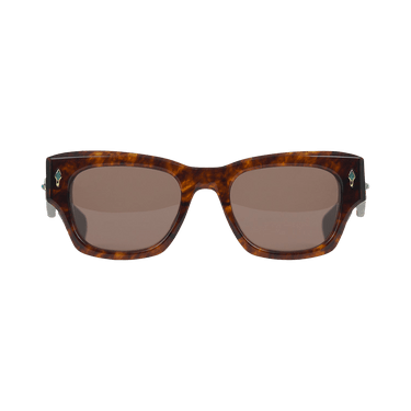 Jacques Marie Mage Zuma Sunglasses — Brown