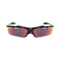 Balenciaga Turbo Rectangle Sunglasses — Black