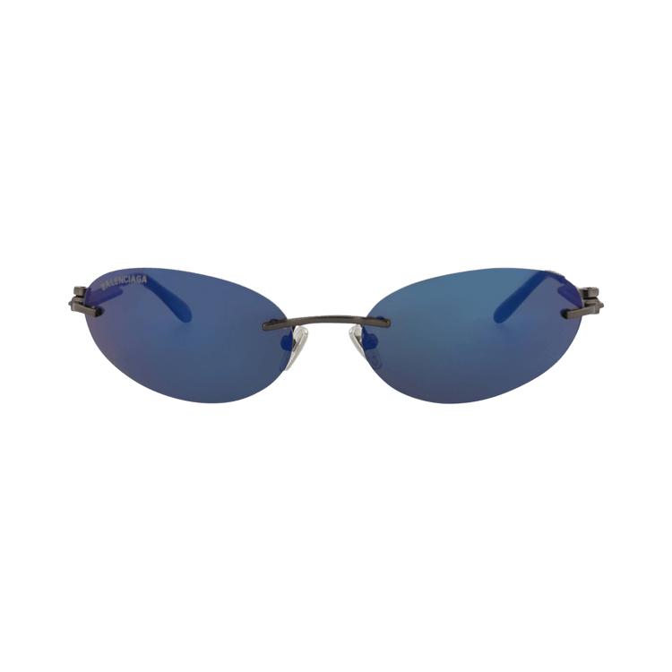 Balenciaga Round Sunglasses — Grey