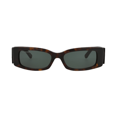 Balenciaga Square Sunglasses — Brown