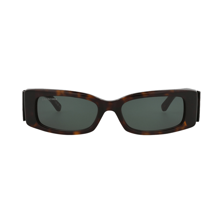 Balenciaga Square Sunglasses — Brown