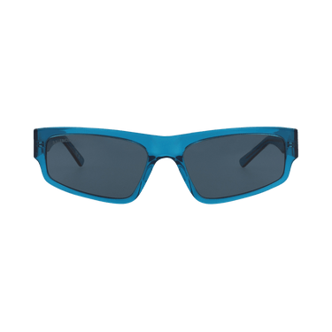 Balenciaga Square Sunglasses — Blue