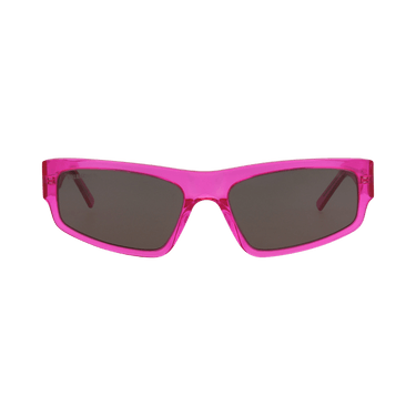 Balenciaga Square Sunglasses — Pink