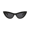 Balmain Cat Eye Sunglasses — Black