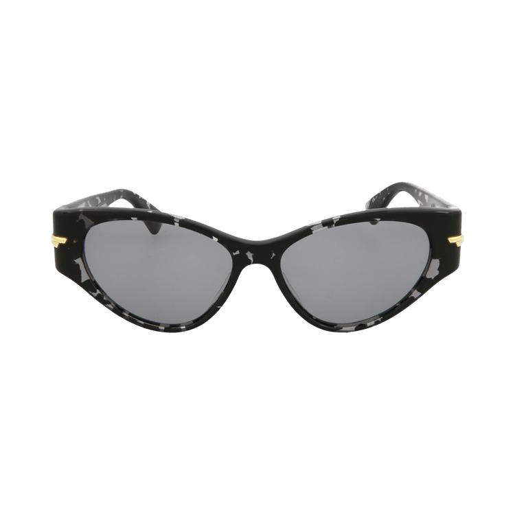 Bottega Veneta Cat Eye Sunglasses — Grey