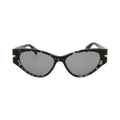 Bottega Veneta Cat Eye Sunglasses — Grey