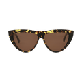 Bottega Veneta Cat Eye Sunglasses — Brown