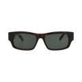 Balenciaga Square Sunglasses — Brown