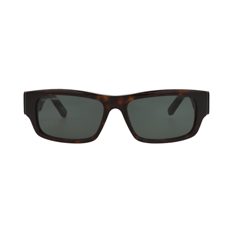 Balenciaga Square Sunglasses — Brown