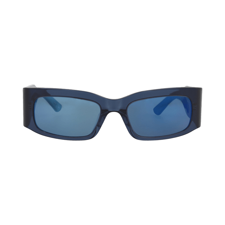Balenciaga Square Sunglasses — Blue